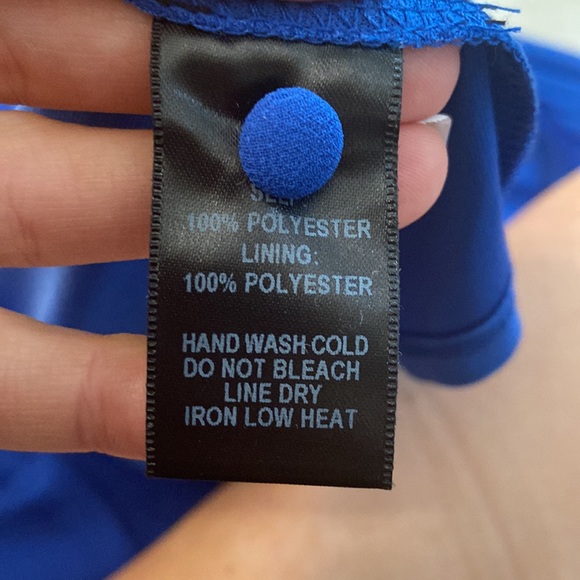 Nwt Lulus Now is the Time Blue Long Bell Sleeve Maxi Dress - Picture 6 of 12